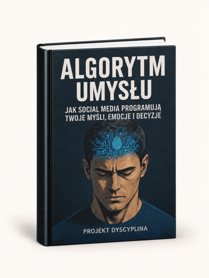 KSIĄŻKA PAPIEROWA: ALGORYTM UMYSŁU – JAK SOCIAL MEDIA PROGRAMUJĄ TWOJE MYŚLI