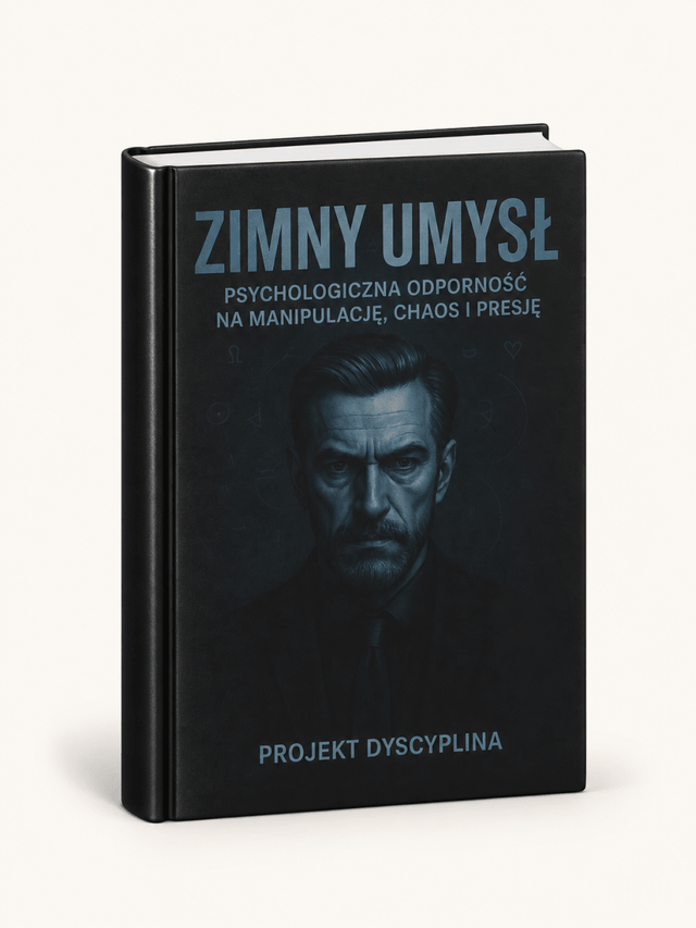 KSIĄŻKA PAPIEROWA: ZIMNY UMYSŁ - PSYCHOLOGICZNA ODPORNOŚĆ NA MANIPULACJĘ, CHAOS I PRESJĘ